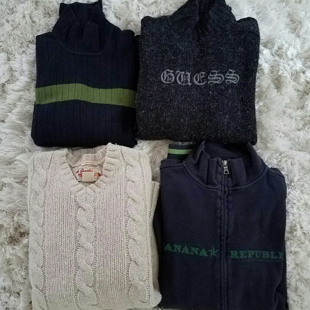 Lot of mens sweaters